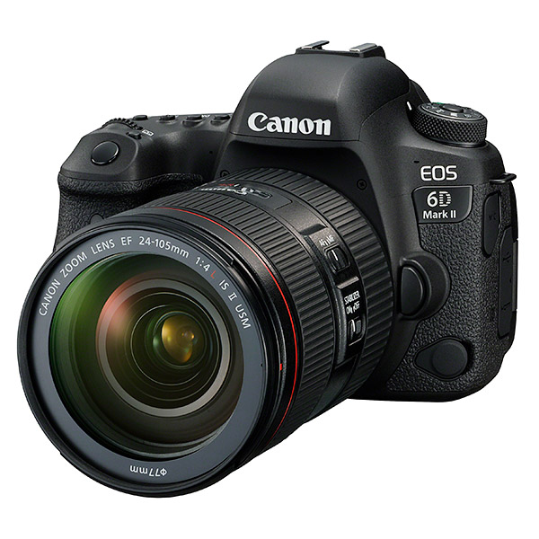 Canon 6D Mark II, front