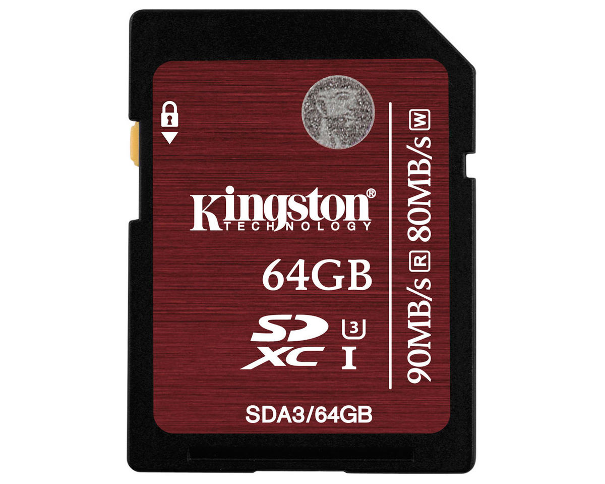 Kingston SDXC 64 GB r90w80 (90 MB/s) : Caratteristiche e Opinioni |  JuzaPhoto