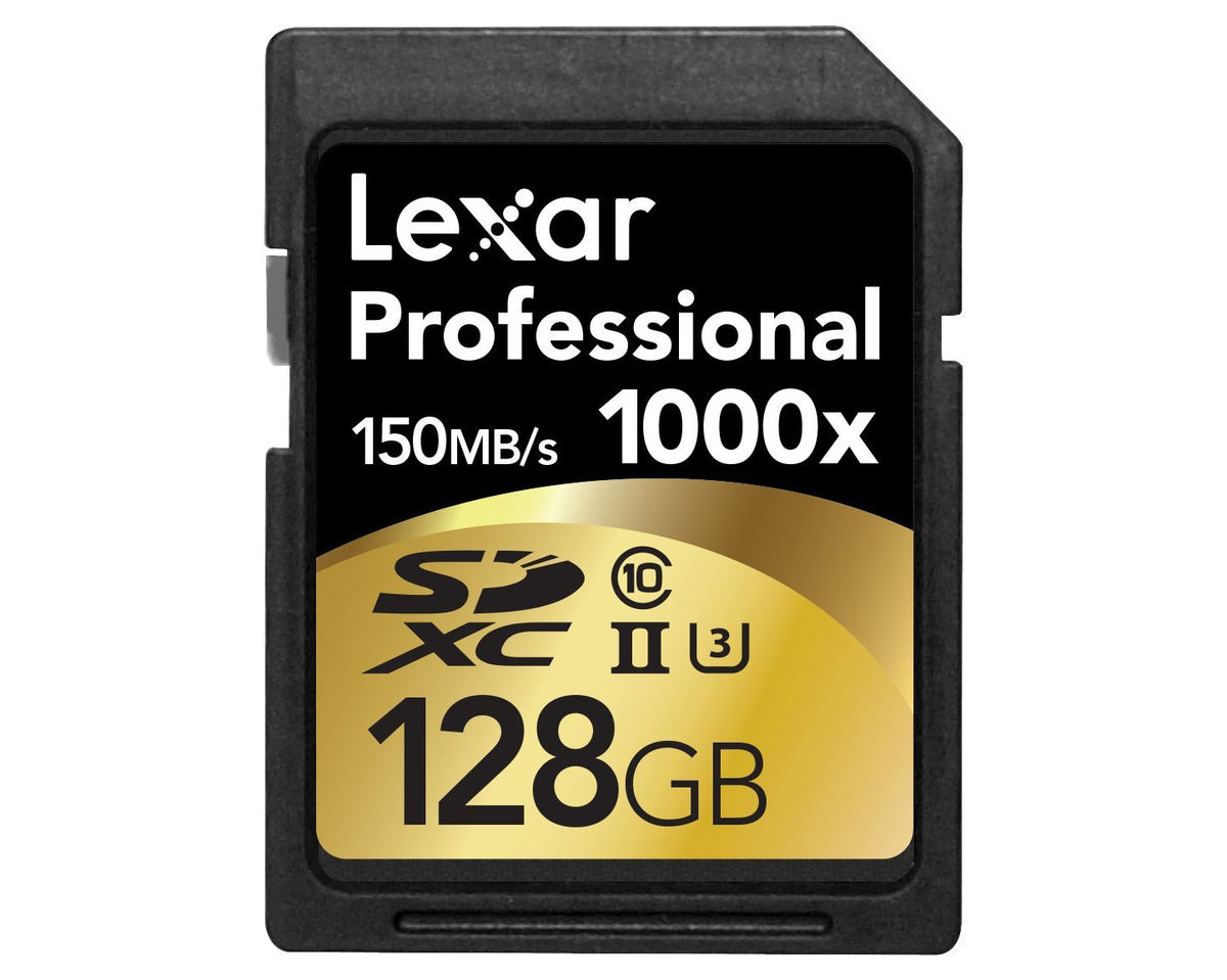 Lexar SDXC 128 GB 1000x (150MB/s) : Caratteristiche e Opinioni | JuzaPhoto