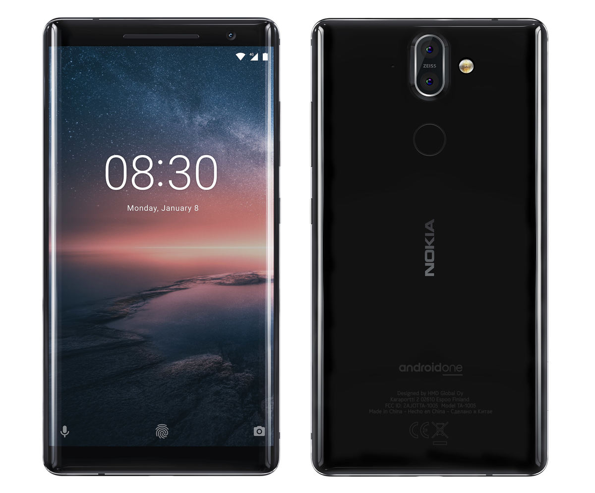Nokia 8 Sirocco : Caratteristiche e Opinioni | JuzaPhoto