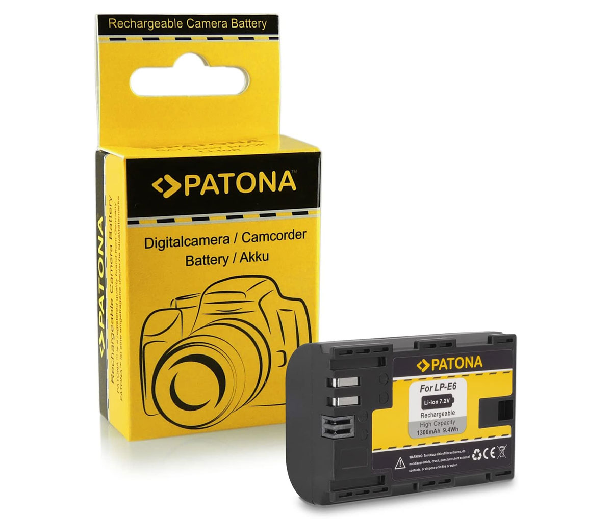 Patona LP-E6 per Canon : Caratteristiche e Opinioni | JuzaPhoto